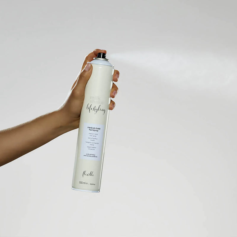 milk_shake lifestyling medium hairspray - Flourish Beauti Shop